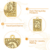 48Pcs 12 Styles Rack Plating Alloy Pendants FIND-DC0003-34-5