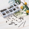  DIY Jewelry Findings Kits DIY-TA0008-50B-17