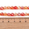Natural Banded Agate Beads Strands G-B191-A01-6mm-5