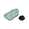 Quote Everything Will Be OK Enamel Pins JEWB-H016-02EB-01-3