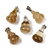 Natural & Synthetic Mixed Gemstone Pendants G-B127-03P-2