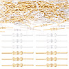 200Pcs 2 Colors Iron Bowknot Buckles IFIN-TA0001-71-1