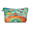 Rainbow Pattern Polyester Makeup Storage Bag PW-WG0B9D8-03-1