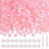 2000Pcs UV Plating Resin Charms RESI-NB0002-17C-1