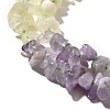 Natural New Jade & Amethyst Beads Strands G-L610-A21-01-4