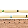 Handmade Lampwork Chevron Beads LAMP-Z019-01-21-3