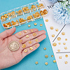 240Pcs 12 Styles Alloy Beads Caps FIND-UN0015-69-2
