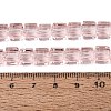 Transparent Glass Beads Strands GLAA-R041-8x8mm-A04-4