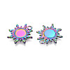 201 Stainless Steel Pendants STAS-N098-140M-2