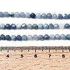 Natural Blue Opal Beads Strands G-P603-C-4mm-04-5