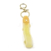 Flower PVC Rope Keychains KEYC-B015-01LG-05-2