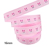 Easter Theme Polyester Grosgrain Ribbons EAER-PW0001-209D-1