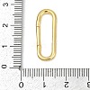 Brass Spring Gate Rings KK-S527-01G-A-3