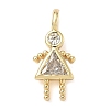 Brass Micro Pave Cubic Zirconia Pendants LS-ZIRC-I356-17G-B01-1