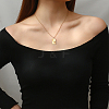 304 Stainless Steel Pendant Necklaces FF2817-1-2