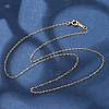 1/20 14K Gold Filled Cable Chain Necklaces for Women Men NJEW-Z068-02G-01-2