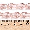 Transparent Glass Beads Strands EGLA-N013-T10mm-D22-4