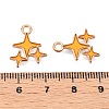 Alloy Enamel Pendants ENAM-T020-38A-RS-3