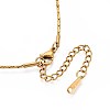 1.2MM 304 Stainless Steel Boston Link Chain Necklaces NJEW-N058-08G-2