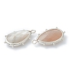 Natural Sunstone Pendants G-B009-02P-C-2