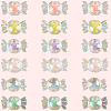 300Pcs 6 Colors Transparent Acrylic Beads TACR-PA0001-01-6
