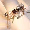 Bohemian Style Shell Shape Alloy Charm Bracelets WG311F9-01-2