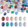 110Pcs 11 Colors Transparent Resin Cabochons CRES-CW0001-03-2