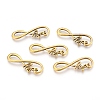 Tibetan Style Alloy Infinity with Hope Links connectors LS-TIBE-S230-AG-FF-2