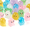 24Pcs 6 Colors Chick Luminous Resin Display Decorations DJEW-TA0001-10-9