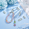 6Pcs 3 Styles Brass Spring Gate Rings KK-DC0004-94-5
