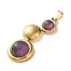 Natural Amethyst Pendants STAS-C120-12G-05-2