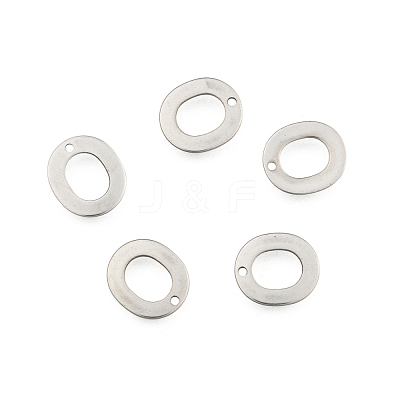 Tarnish Resistant 304 Stainless Steel Letter Charms X-STAS-O072-O-1