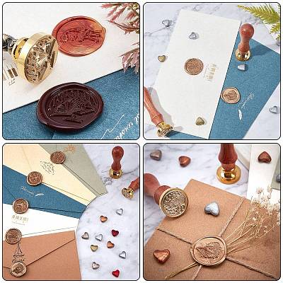 DIY Wax Seal Stamp Kits DIY-CP0003-91E-1