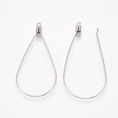Tarnish Resistant 304 Stainless Steel Wire Pendants STAS-S103-08-1