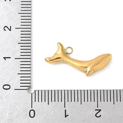 304 Stainless Steel Charms STAS-Q351-02G-E-1