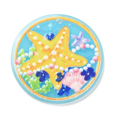 Acrylic Pendants MACR-C019-02C-1