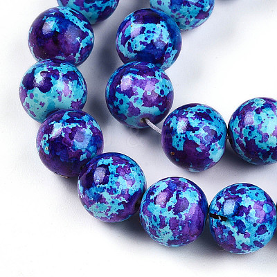 Synthetic Turquoise Beads Strands TURQ-T004-08A-07-1
