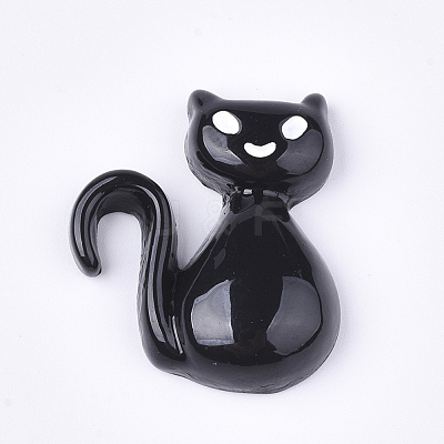 Resin Kitten Cabochons CRES-T010-104A-1