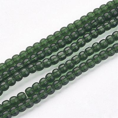 Glass Beads Strands GR4mm18Y-1