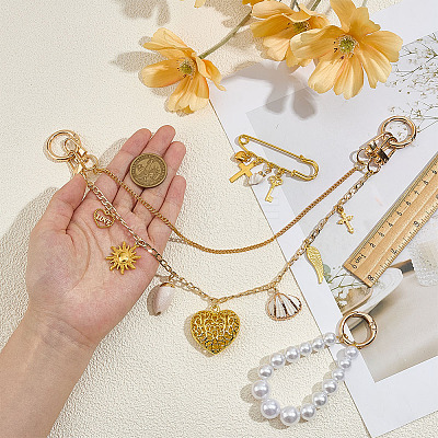 Bag Decorative Chain Kits HJEW-MA00031-1