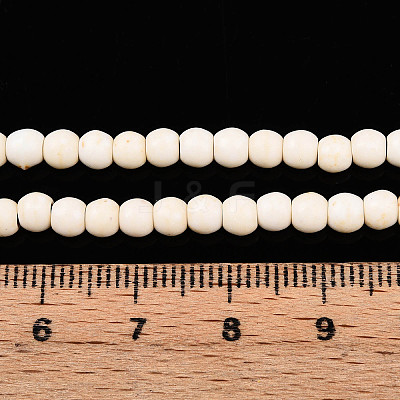 Synthetic Magnesite Beads Strands TURQ-S192-4mm-1-1