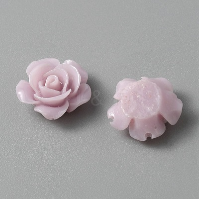 Opaque Resin Cabochons CRES-WH0013-19B-1