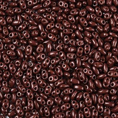 Baking Paint Glass Seed Beads SEED-T006-03V-1