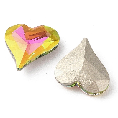 Glass Rhinestone Cabochons RGLA-L029-07A-VRLA-1