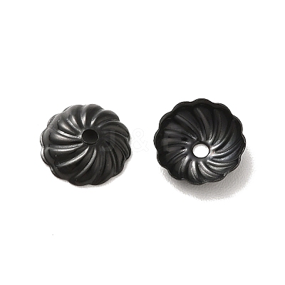 Ion Plating(IP) 304 Stainless Steel Bead Caps STAS-G075-10EB-1