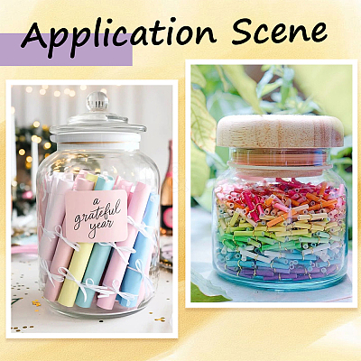 100Pcs Paper Message in a Bottle Capsule Letter Roll AJEW-SC0004-36A-1