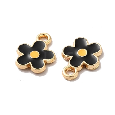 Alloy Enamel Charms ENAM-D043-02G-02-1
