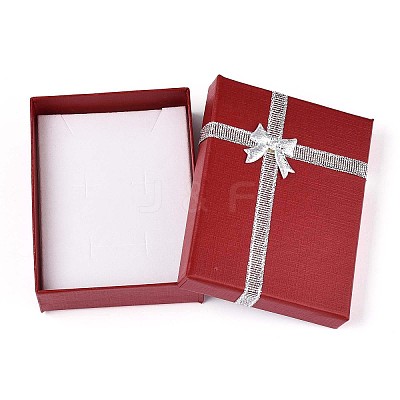 Valentines Day Gifts Packages Cardboard Pendant Necklaces Boxes LS-CBOX-R013-9x7cm-2-1
