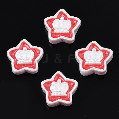 Opaque Resin Cabochons CRES-S302-72D-1