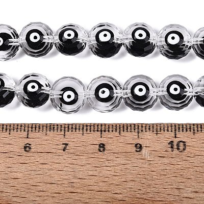 Glass Enamel Beads Strands GLAA-Q112-01A-01-1